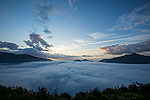 ツエノ峰から見る雲海