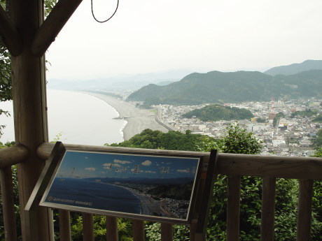 松本峠からの眺め