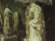 Buddhist stone statues